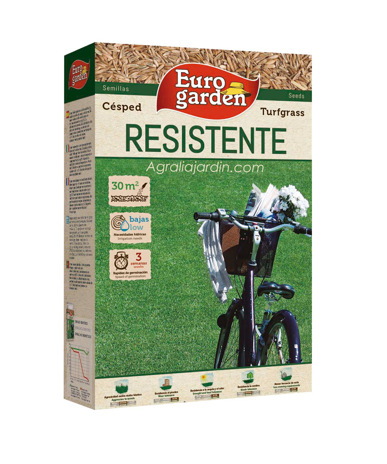 semilla cesped resistente eurograden