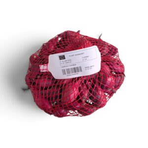 Compra bulbos de cebolla roja Karmen en Agralia Jardín. Variedad de ciclo tardío adaptable a todo tipo de suelos y excelente para larga conservación.