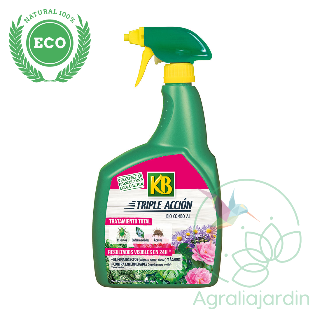 Fungicida insecticida KB Triple acción 800 ml Agralia del Principado