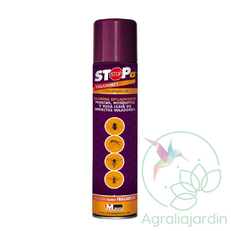 Anti Insectos Insecticida STOPa insectos voladores 750 ml - Agralia Jardín