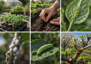 la primavera en el jardín