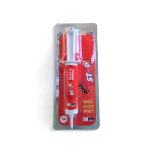 Compra Stopa Gel Hormigas 25g en Agralia Jardín. Jeringa cebo con Imidacloprid para eliminar nidos de hormigas en interiores y exteriores. ¡Efecto total!