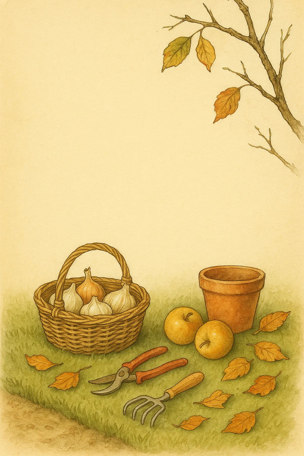 Calendario de otoño de Agralia Jardín